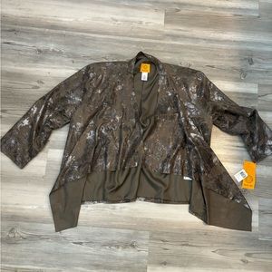 Ruby Rd. NWT size 16 Blush Hour Cardigan